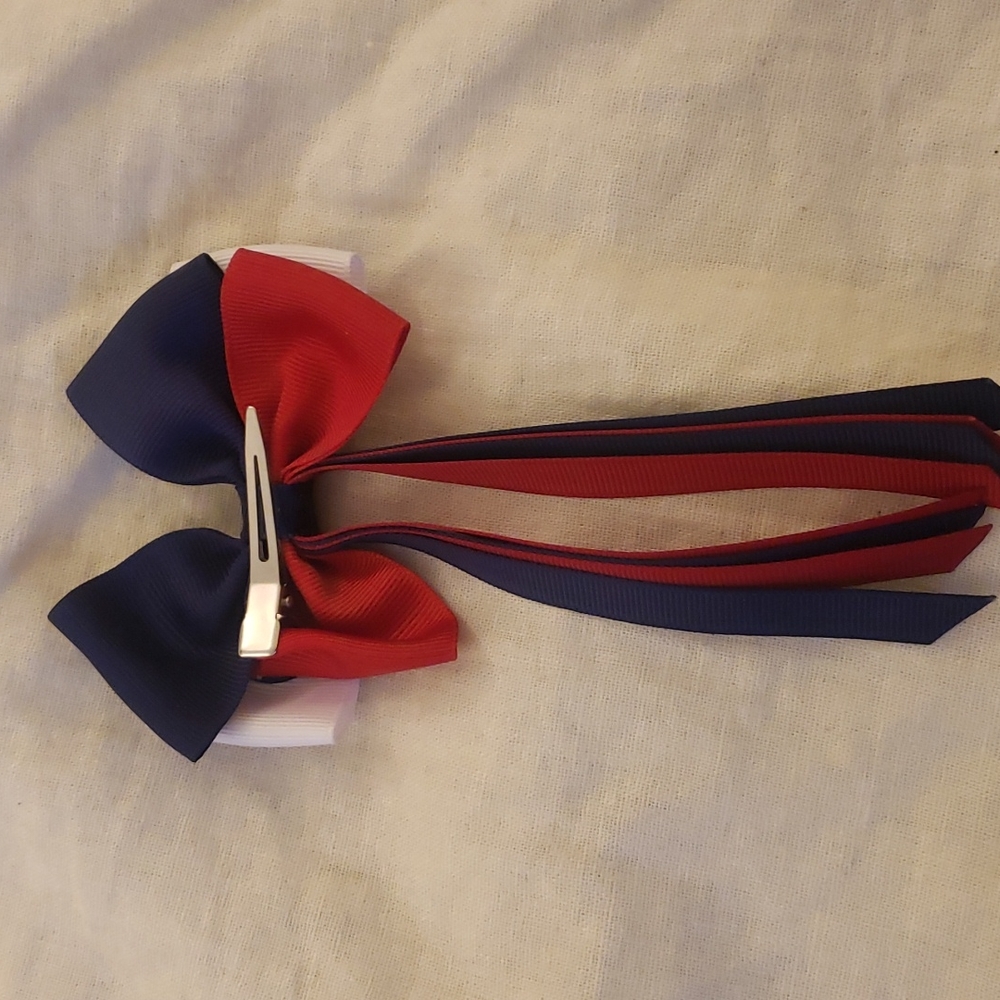 ⚾️Texas Rangers Hair Bow - Picture 2 of 5